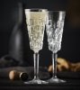 Lyngby Glass ETNA Kryształowe Kieliszki do Szampana 190 ml / 4 Szt.